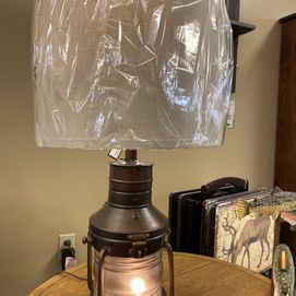 Crestview Collections - CVABS964 - Table Lamp - Linen Shade