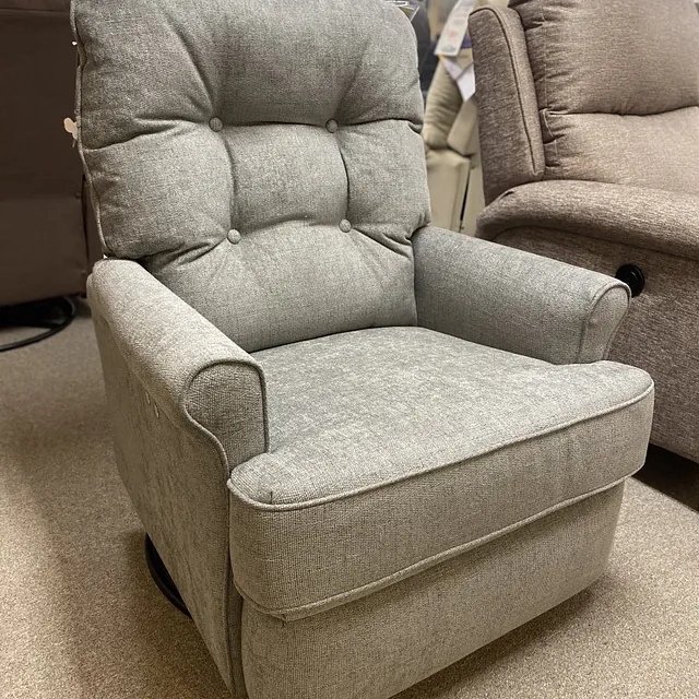 Best Home Furnishings - Carissa 1AP85 Power Swivel Glider Recliner