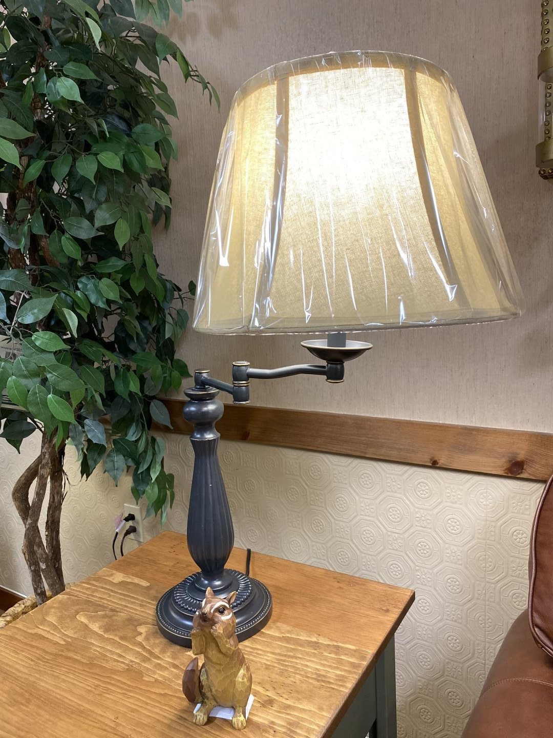 Cal Lighting - BO-2716SWTB-DB - Swing Arm Table Lamp