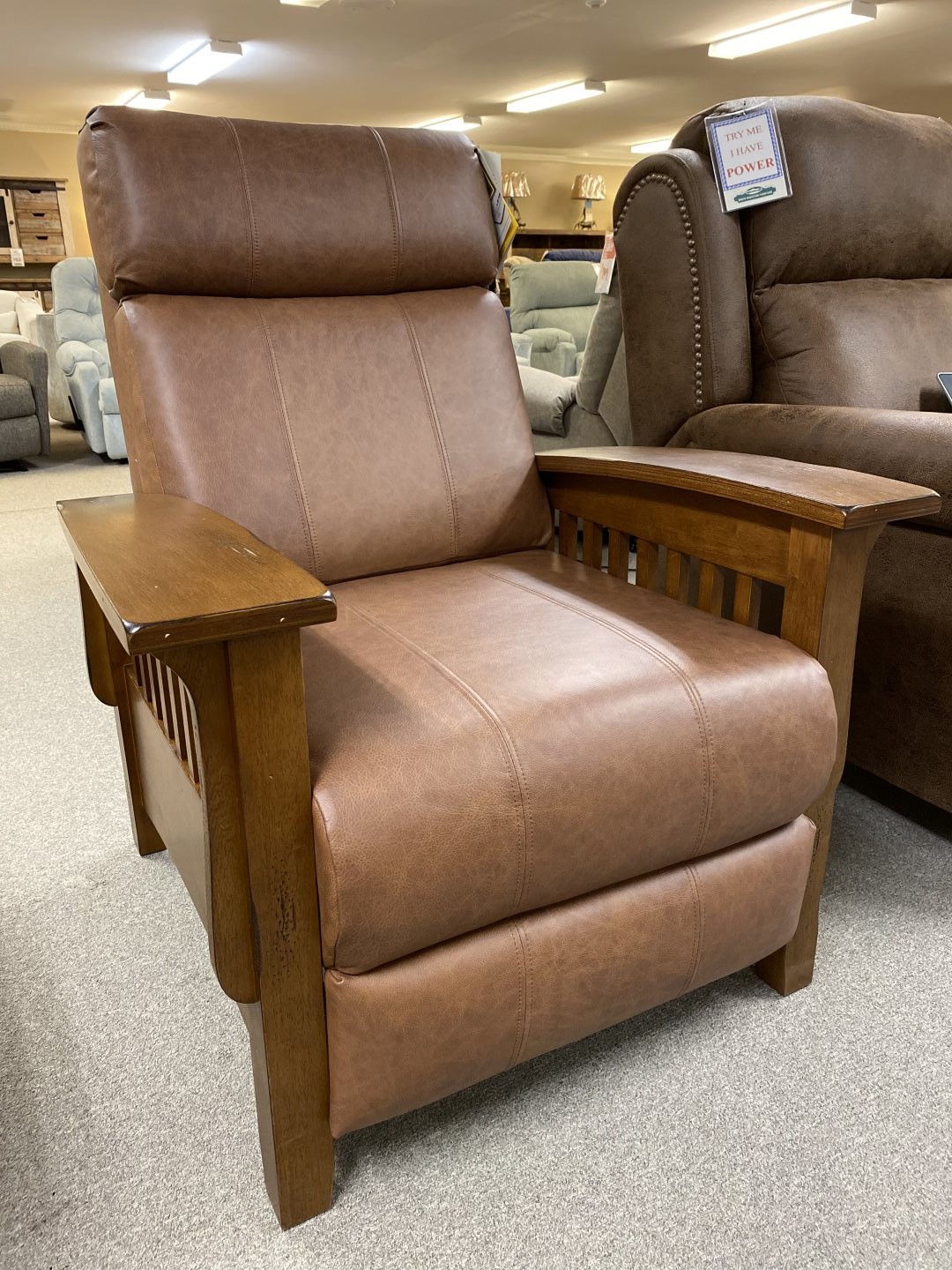 Best Home Furnishings - 2LP20 - Mission Power Recliner