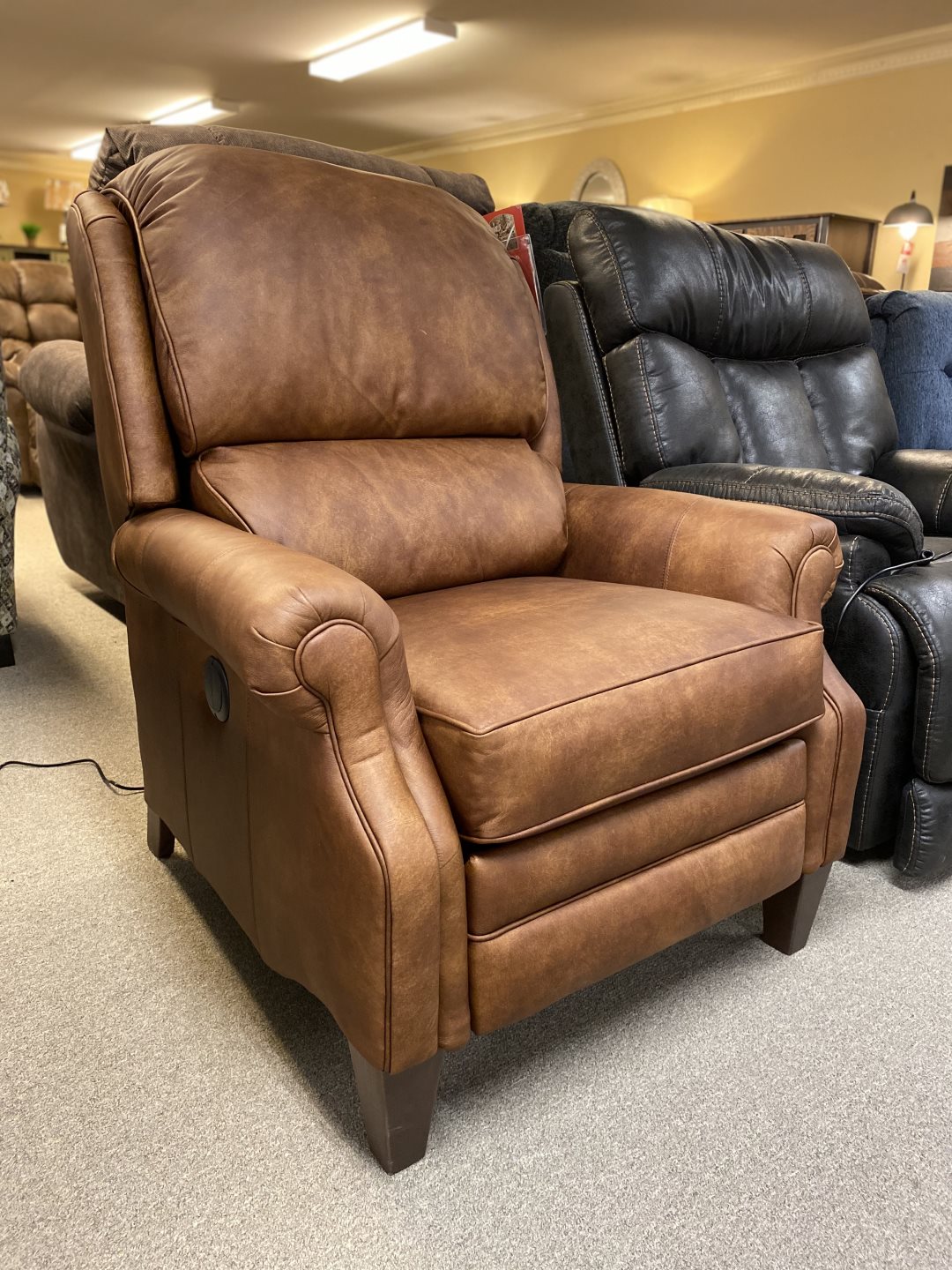 Smith Brothers - 710-38 Bustleback Power Recliner