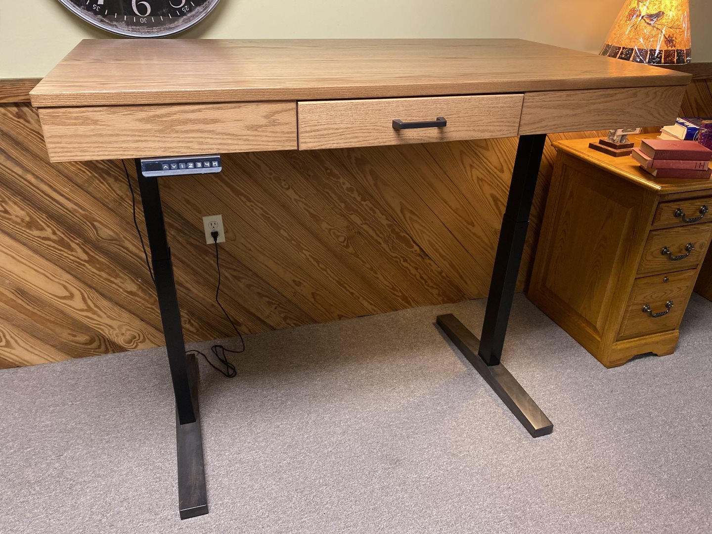 Valley Furniture - Urbana Sit and Stand Desk