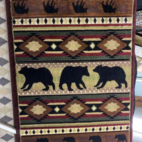 United Weavers Designer Contours Native Bear Area Rug