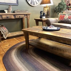 Amish - Western Deluxe Occasional Tables - Reclaimed Oak