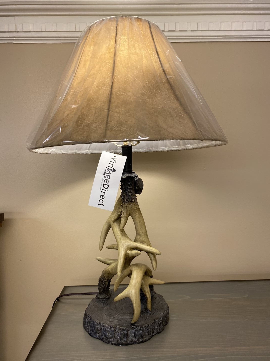 Vintage Direct - CL1769 - Antler Table Lamp