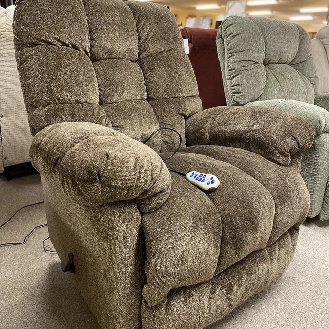 Best Home Furnishings - 9MWH87 Power Heat & Massage Rocker Recliner